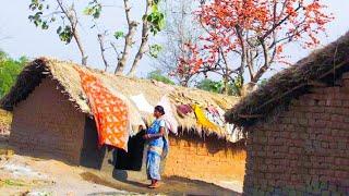 Indian Tribal Village Life  Indian Village Life West Bengal  Bengali Village Life Vlog 
