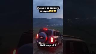 Эмоции от свежего воздуха на горе  BYD leopard 5 #offroad