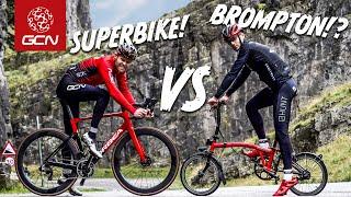 Can A Folding Bike Climb? Superbike Vs Brompton Challenge