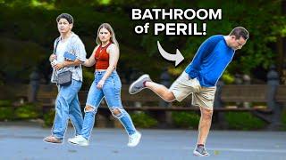 FUNNY Fart Prank in Central Park Proper FART DISPOSAL