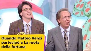 Quando Matteo Renzi partecipò a La ruota della fortuna  Mediaset Play Cult