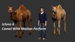 Iclone 6 iprops-avatar Camel with Motion Perform pack