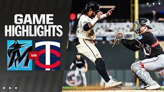 Marlins vs. Twins Game Highlights 92624  MLB Highlights