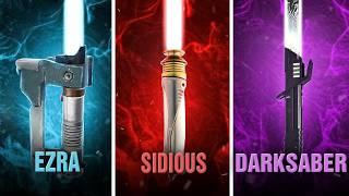 The 10 Most UNIQUE Lightsaber Hilts Explained