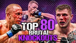 Top 80 MMA The Most Brutal Knockouts Of 2023 Highlights