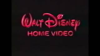 Walt Disney Home Video with French announcer Great Mouse Detective variant 1991