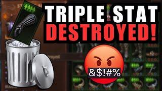 Triple Stat items DESTROYED FIX this BUG Diablo Immortal