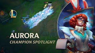 Aurora Champion Spotlight  Gameplay - League of Legends