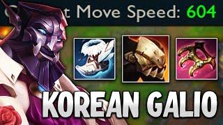 Korean Galio Support Guide 500+ Movementspeed  Support Cooking #1