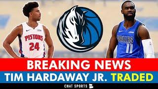 TRADE ALERT  Mavericks Trade Tim Hardaway Jr. To Pistons For Quentin Grimes  Mavericks News