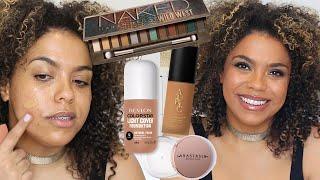 NEW Makeup Try-on - Whats trash whats worth it?? Auric Urban Decay Revlon