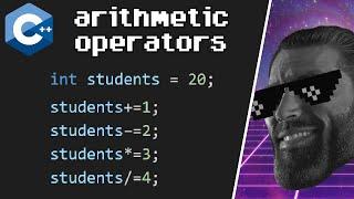 What are arithmetic operators? 