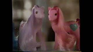 1991 My Little Pony Girls Rockin Beat Pretty Pony and Teeny Tiny Pony  TV Commercial