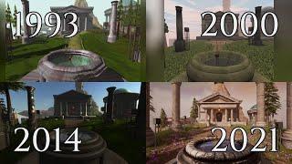 Myst Side-by-side comparison of all versions 2021