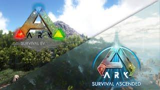 Ark Survival Evolved VS Ark Survival Ascended Comparison