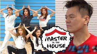 JYPs Checking ITZYs Dalla Dalla Choreography Master in the House Ep 61