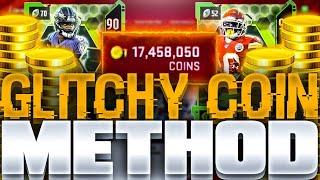 GLITCHY NEW COIN MAKING METHOD IN MADDEN 20  BEST GUIDE TO MAKE FAST COINS IN MADDEN 20