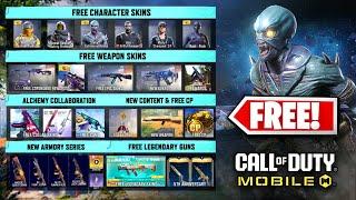 ALL 75+ FREE SEASON 9 REWARDS in COD Mobile FREE Characters FREE CP Legendary Guns & MORE CODM