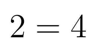 2=4임을 증명하는 영상