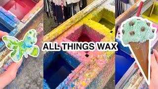 all things wax  asmr cleaning candle making…