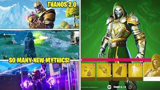 Fortnite *NEW* Update  4 NEW MYTHICS Play as DOOM