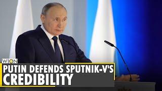 Russia Vladimir Putin defends Sputnik-Vs credibility