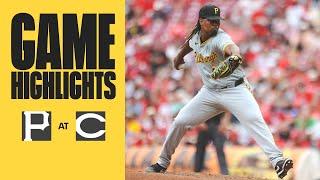 Luis Ortiz Tallies 7 Strikeouts in Pirates Win  Pirates vs. Reds Highlights 62524