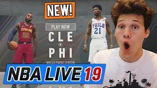 *NEW* FIRST EXCLUSIVE NBA LIVE 19 GAMEPLAY VS CASHNASTY