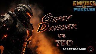Alliance wars Gipsy Danger vs 7DD Arrows Mar 3 2024 Empires and Puzzles