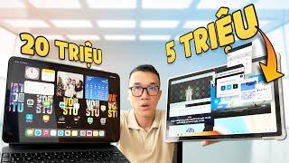 Vinh Xô  chiếc tablet 5 triệu này “làm được” nhiều hơn cả iPad Pro của mình?