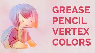 Grease Pencil Vertex Color support