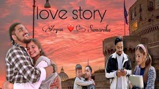 Cute love story Samarika ️Aryan  Jvis jvin Shrestha  Happy New Year  