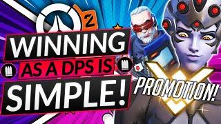 4 TIPS FOR WINNING as a DPS - You Can CARRY ANY GAME Heres How - Overwatch 2 Ranked Guide