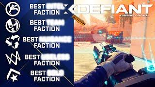 XDefiant The BEST Factions You Need to Use... Comprehensive Faction Guide