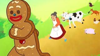 The Gingerbread Man & The Gingerbread Man in the City  English Fairy Tales And Stories