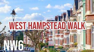 London West Hampstead Walk -Peaceful roads 2022