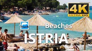 Top Beaches in Istria Croatia ► Travel Video 4K ► Travel in Croatia #TouchCroatia