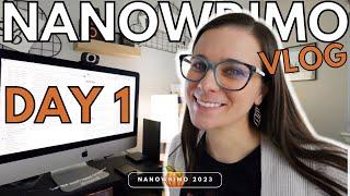 NANOWRIMO VLOG  DAY 1 - I wrote so many words for my Regency romance • Meredith E. Phillips