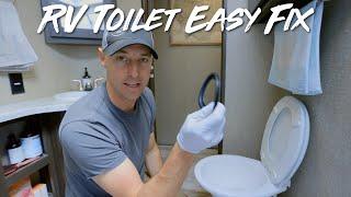 RV Toilet Seal Not Holding Water Easy Fix