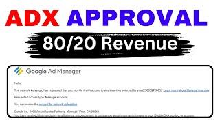 Instant ADX Approval 2024  ADX Approval Latest Method 100% Working