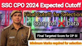 Delhi Police SI Safe Score Minimum Marks required to get any post through SSC CPO SI 2024 CPO 2024