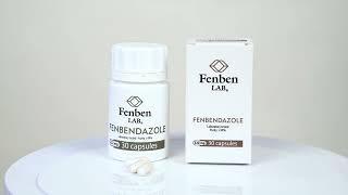 Fenbendazole 222mg 30 capsules Purity 99% by Fenben Lab Certified Third-Party Laboratory Tested