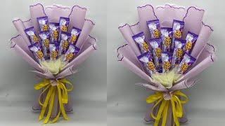 DIY  How to Make a Cheap and Cheerful Graduation Snack Bouquet  Snack Bouquet For Beginners