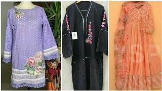 Trendy Chiken Kari Kurtis designs  Chiken Kari suit design  Chiken Kari dress design #dressdesign