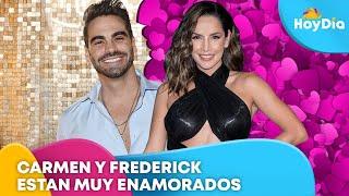 Carmen Villalobos y Frederick Oldenburg confirman su noviazgo    Hoy Día  Telemundo