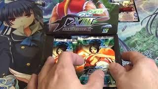 UFS King Of Fighters XIII Booster Box Opening Universal Fighting System