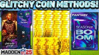 UNLIMITED COIN GLITCH BEST COIN METHODS FOR MADDEN 25 ULTIMATE TEAM