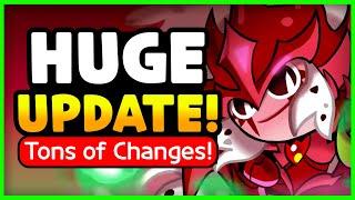 UPDATE Major Changes & Buffs Incoming