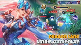 Lindis Dragon Lane Pro Gameplay  This is Better Than Being Jungler  Arena of Valor Liên Quân cot