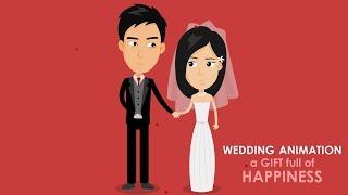 Wedding Animation  A Gift Full of Happiness